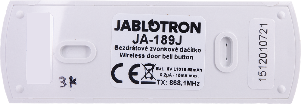 JA-189J Wireless door bell button